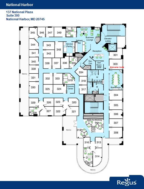 137 National Plz, Oxon Hill, MD à louer Plan d’étage– Image 1 sur 1