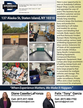 Plus de détails pour 137 Alaska St, Staten Island, NY - Local commercial à vendre