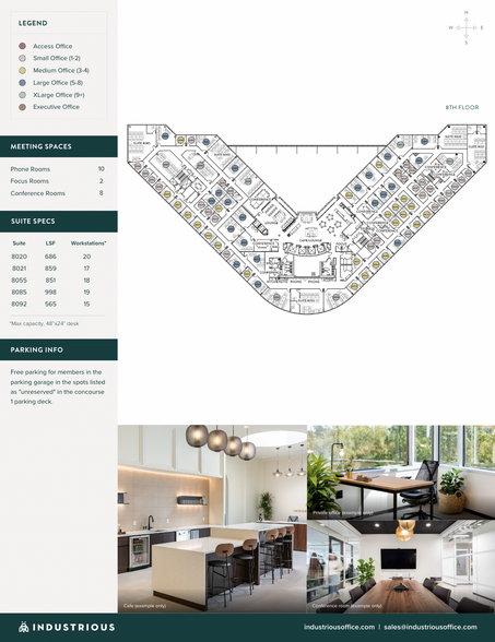 1 Concourse Pky NE, Atlanta, GA à louer - Plan d’étage – Image 3 sur 7