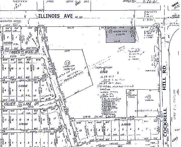 4440 W Illinois Ave, Dallas, TX à louer - Plan cadastral – Image 2 sur 4