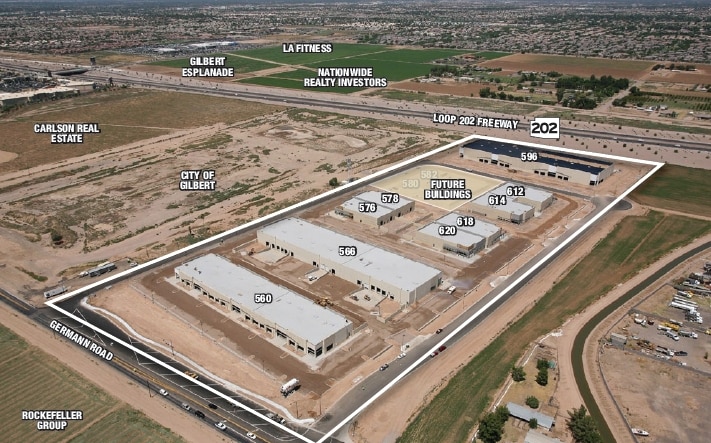 596 E Germann Rd, Gilbert, AZ à louer - Aérien – Image 2 sur 16
