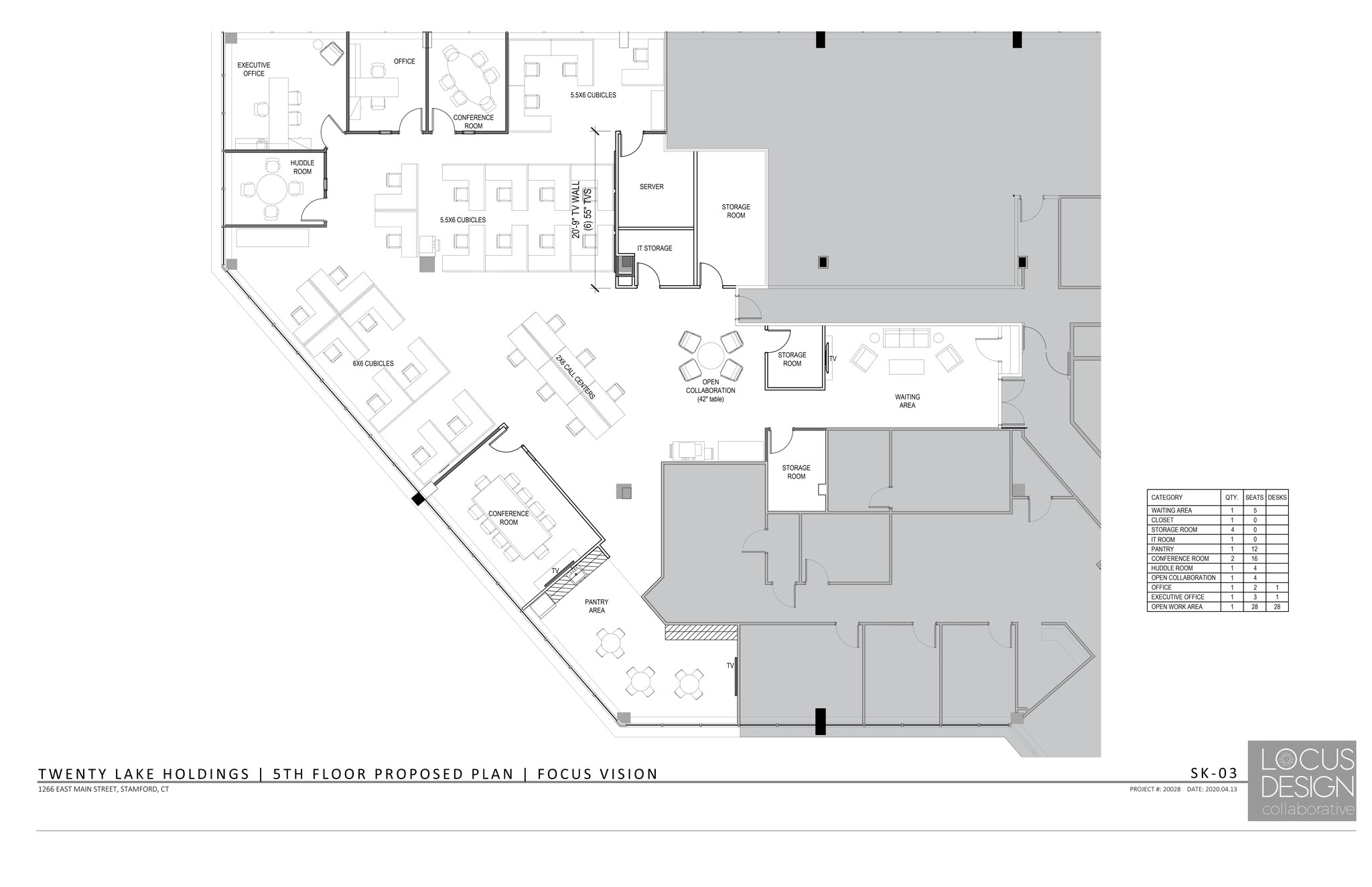 1266 E Main St, Stamford, CT à louer Plan de site– Image 1 sur 1
