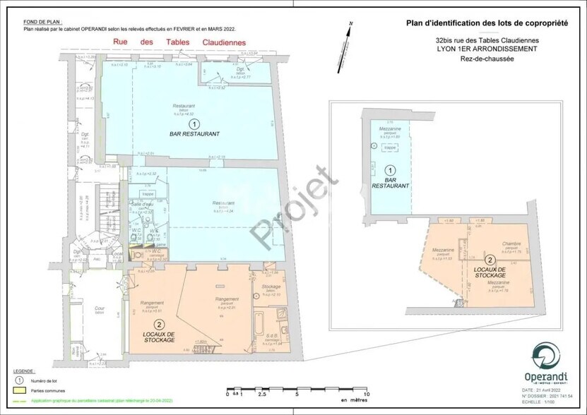 Local commercial dans Lyon à louer - Plan d’étage – Image 2 sur 2