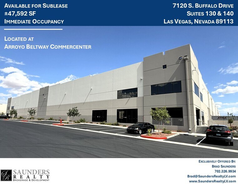 7120 S Buffalo Dr, Las Vegas, NV à louer - Photo de l’immeuble – Image 1 sur 14