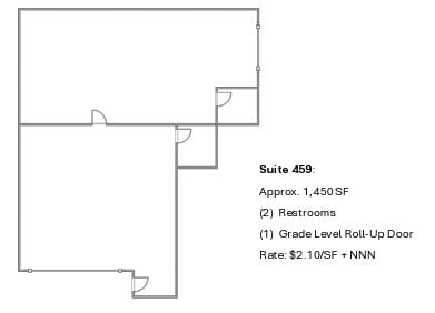 453-459 Broadway, Chula Vista, CA à louer Plan d’étage– Image 1 sur 1