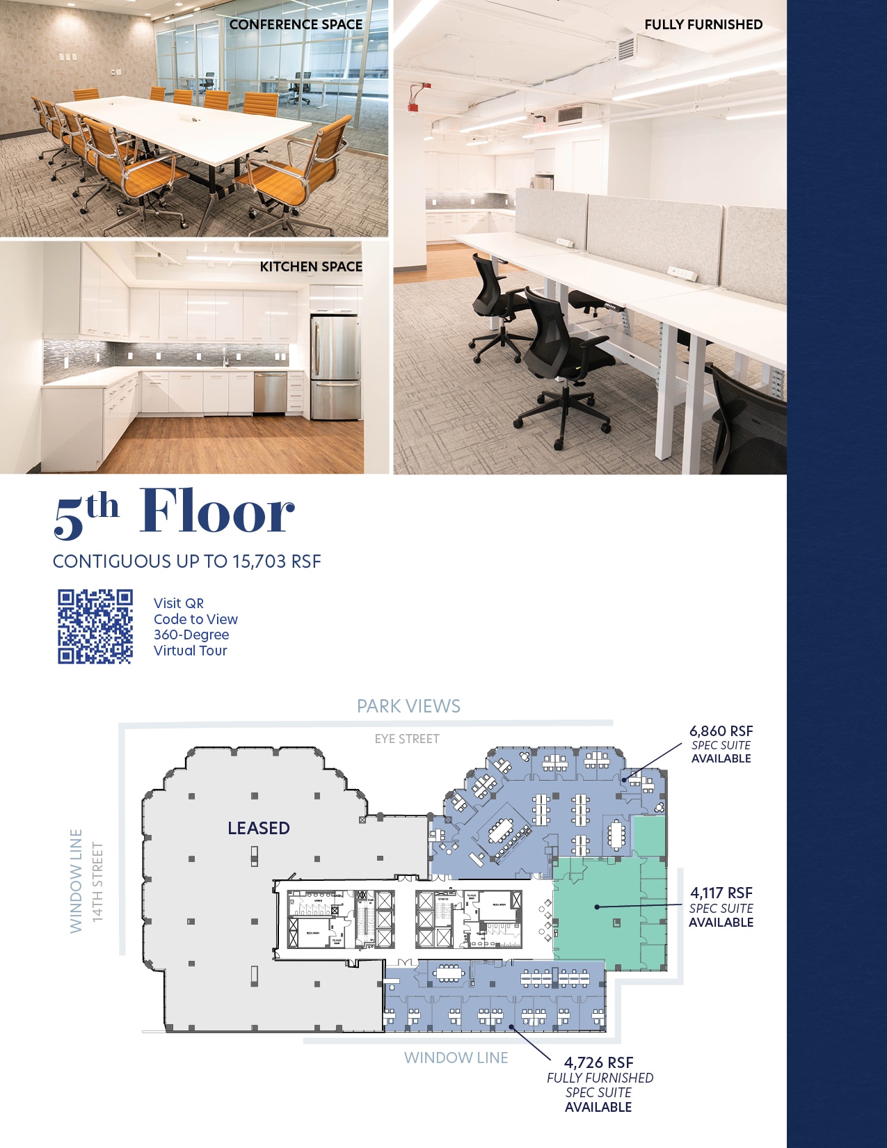 1350 Eye St NW, Washington, DC à louer Plan d’étage– Image 1 sur 1