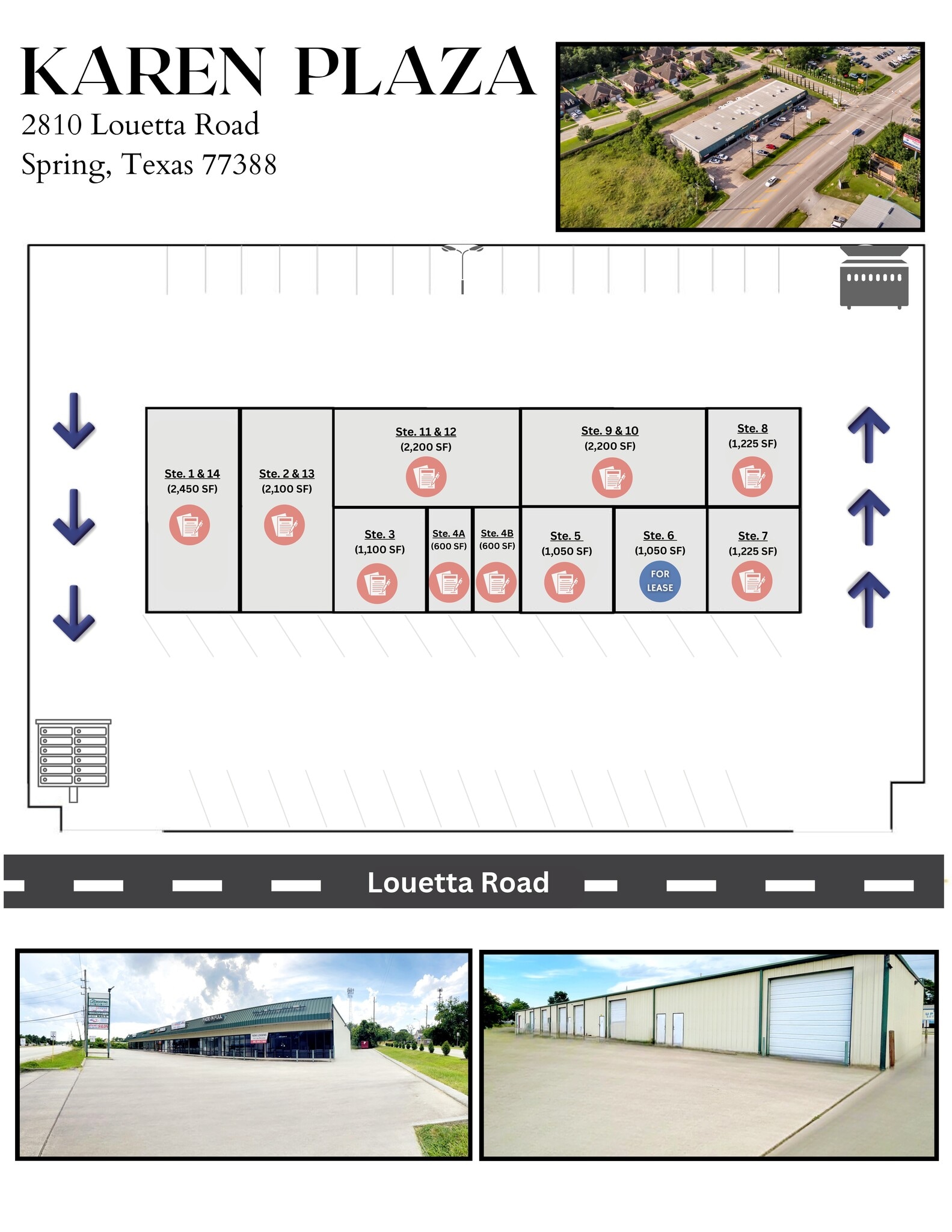2810 Louetta Rd, Spring, TX à louer Plan de site– Image 1 sur 46