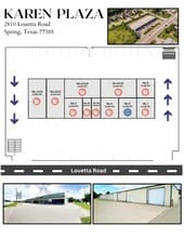 2810 Louetta Rd, Spring, TX à louer Plan de site– Image 1 sur 46