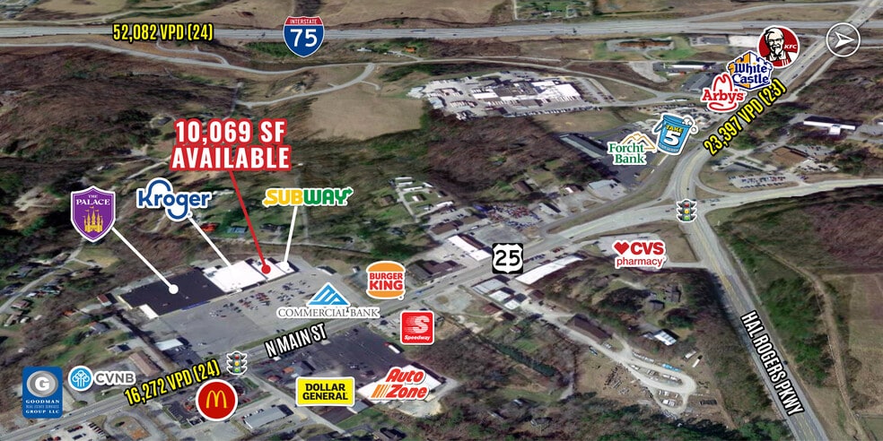 1803-1875 N Main St, London, KY à louer - Aérien – Image 2 sur 4