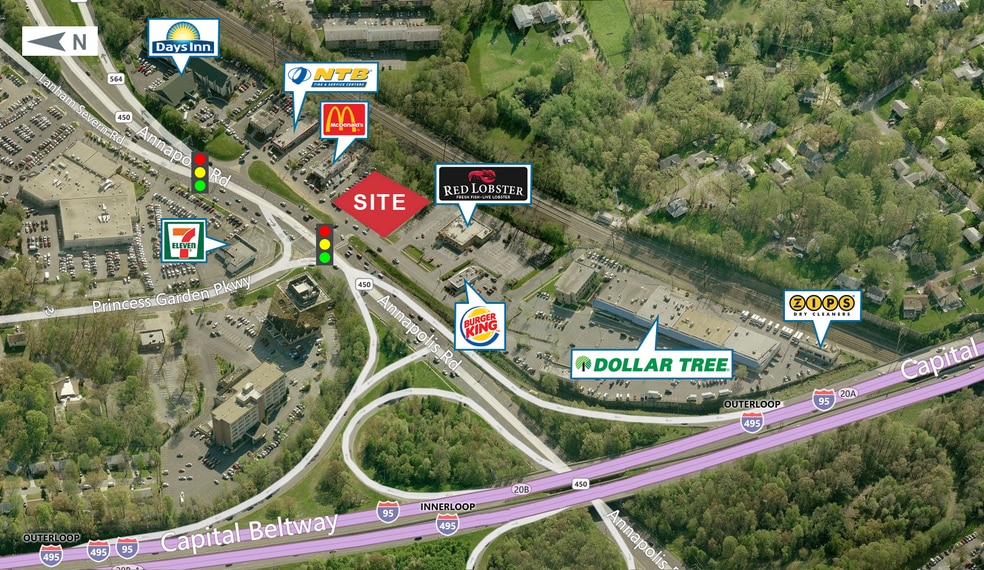 9001 Annapolis Rd, Lanham, MD à louer - Photo principale – Image 1 sur 5
