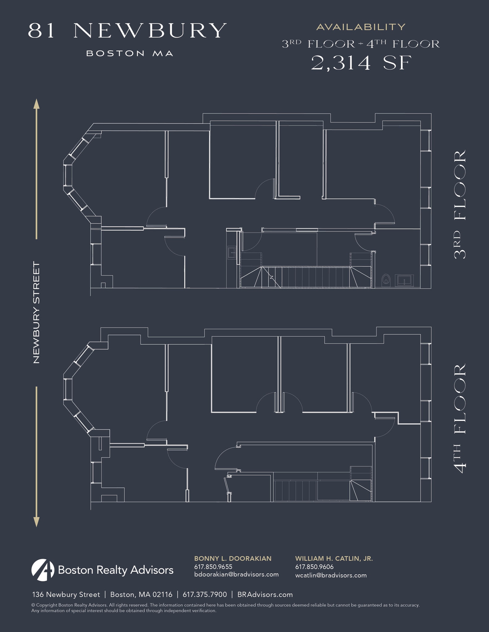 81 Newbury St, Boston, MA à louer Plan d’étage– Image 1 sur 4