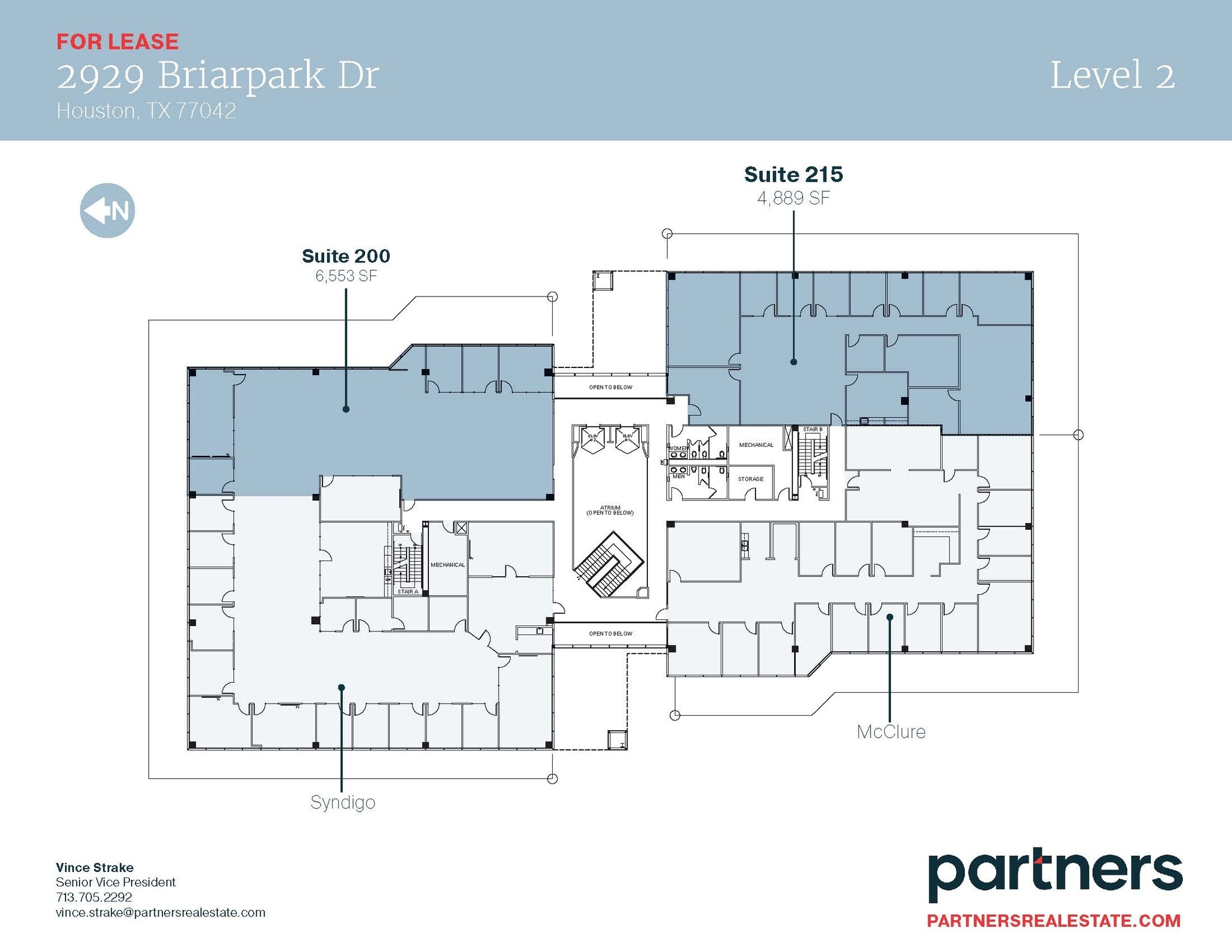 2929 Briarpark Dr, Houston, TX à vendre Plan d’étage– Image 1 sur 1
