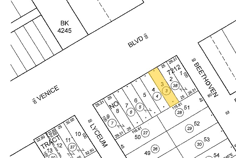 12906 Venice Blvd, Los Angeles, CA à louer - Plan cadastral – Image 2 sur 23