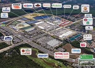 9601 Six Mile Cypress Pky, Fort Myers, FL - VUE AÉRIENNE  vue de carte