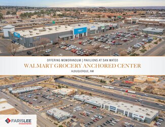 Plus de détails pour Pavilions San Mateo-Walmart Grocery Anch – Local commercial à vendre, Albuquerque, NM