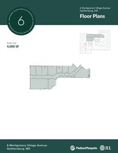 6 Montgomery Village Ave, Gaithersburg, MD à louer Plan d’étage– Image 1 sur 2