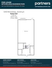 5151 Mitchelldale St, Houston, TX à louer Plan de site– Image 1 sur 1