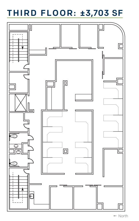 1510 Front St, San Diego, CA à louer Plan d’étage– Image 1 sur 1