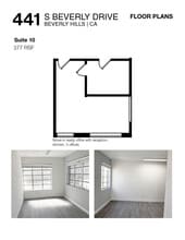 441 S Beverly Dr, Beverly Hills, CA à louer Plan d’étage– Image 1 sur 3