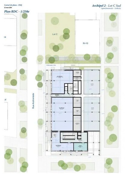 Bureau dans Strasbourg à louer - Plan d’étage – Image 3 sur 9
