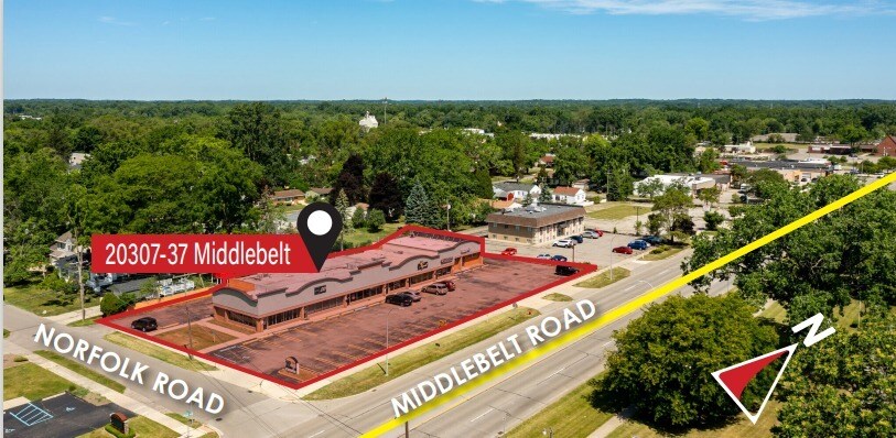 20307-20337 Middlebelt Rd, Livonia, MI à louer - Plan de site – Image 3 sur 3