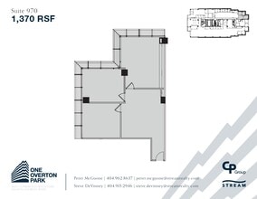 3625 Cumberland Blvd SE, Atlanta, GA à louer Plan d’étage– Image 1 sur 1