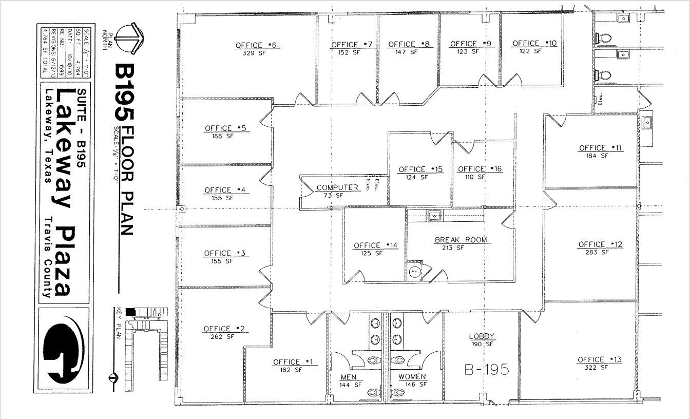 1310 Ranch Road 620 N, Lakeway, TX à louer Plan d’étage– Image 1 sur 1