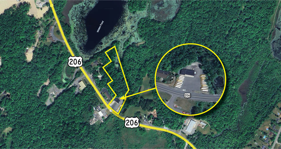 727 US Highway 206, Byram Township, NJ à vendre - Aérien – Image 2 sur 3