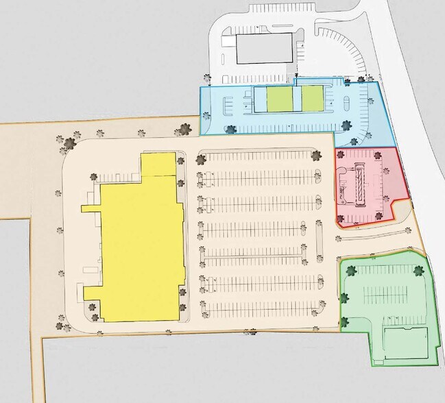 827 Bridgeport Ave, Milford, CT à louer - Plan de site – Image 2 sur 2