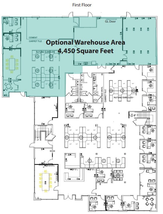 1860 Compton Ave, Corona, CA à louer Plan d’étage– Image 1 sur 2