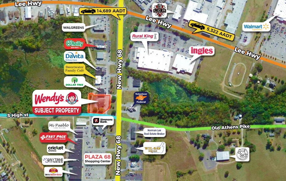 903 New Highway 68, Sweetwater, TN à vendre - Photo de l’immeuble – Image 3 sur 5