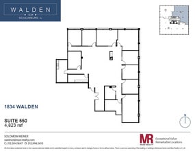 1834 Walden Office Sq, Schaumburg, IL à louer Plan d’étage– Image 1 sur 9