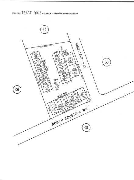 3953 Industrial Way, Concord, CA à louer - Plan cadastral – Image 3 sur 3