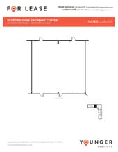 2101 Bedford Rd, Bedford, TX à louer Plan d’étage– Image 1 sur 1