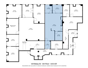 41-45 Rideau St, Ottawa, ON à louer Plan de site– Image 1 sur 25