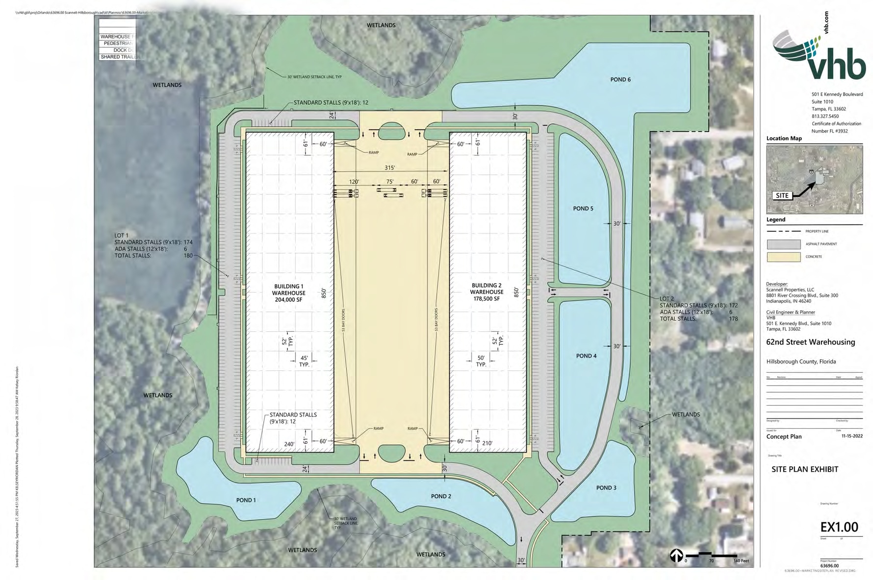 2998 N 62nd St, Tampa, FL à louer Plan de site– Image 1 sur 1