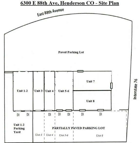 6300 E 88th Ave, Henderson, CO à louer - Plan de site – Image 2 sur 12