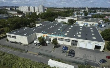 Valenton, VDM - Vue aérienne vue de carte