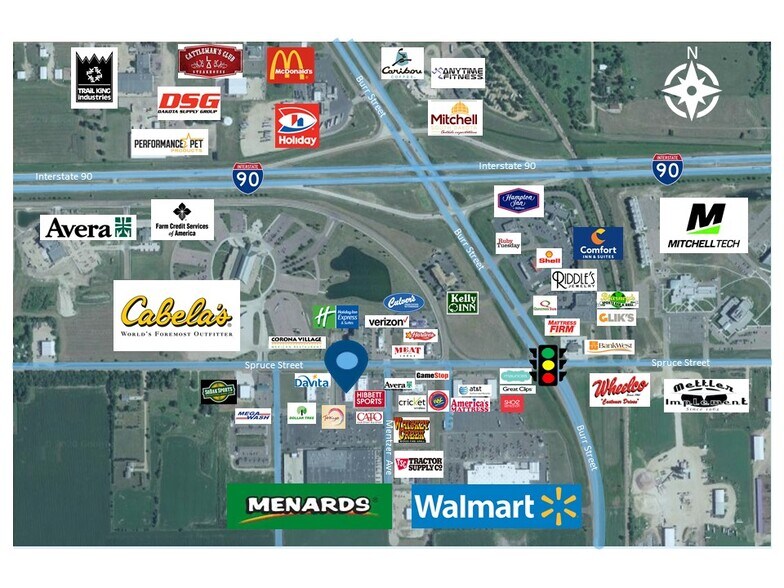 819 E Spruce St, Mitchell, SD à louer - Photo de l’immeuble – Image 2 sur 2