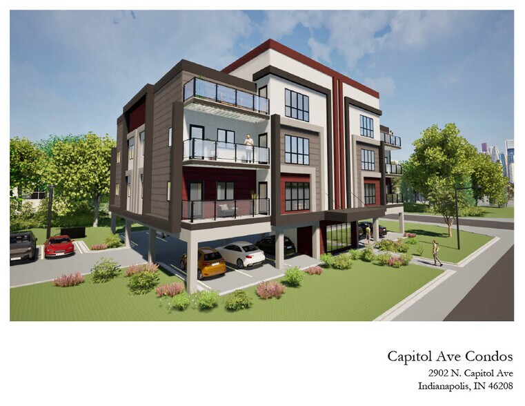 2902 Capitol ave, Indianapolis, IN à vendre - Plan de site – Image 2 sur 3