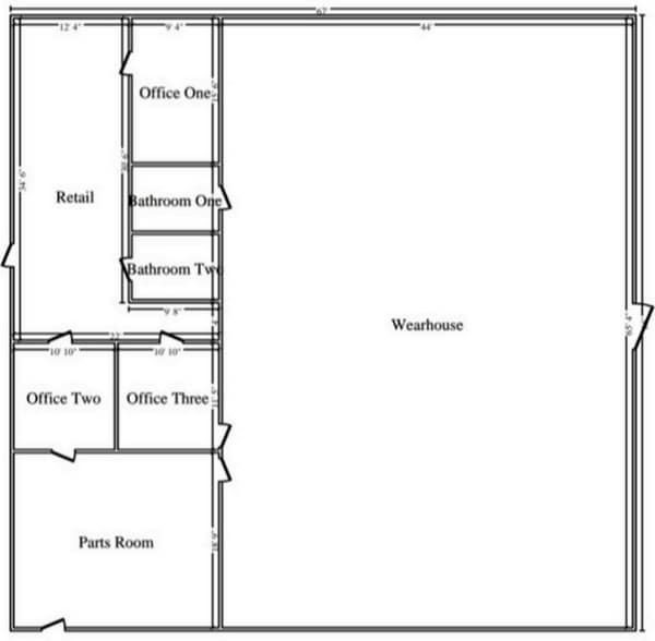 2630 N Interstate 35E, Carrollton, TX à louer - Plan d’étage – Image 2 sur 29