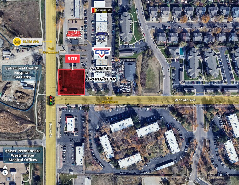 W 114th Ave & Huron St, Northglenn, CO à louer - Photo de l’immeuble – Image 1 sur 2
