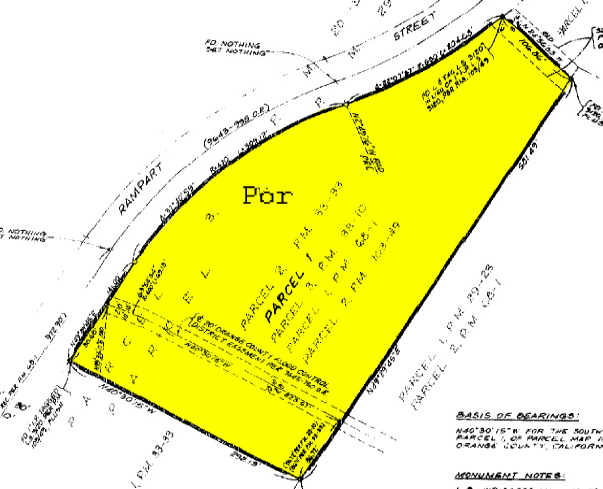 301 N Rampart St, Orange, CA à vendre - Plan cadastral – Image 2 sur 3