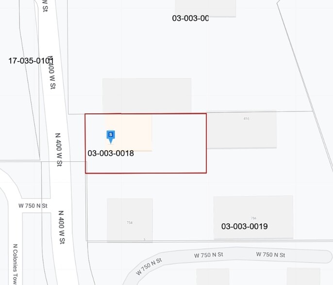 764 N 400 W, Orem, UT à vendre - Plan cadastral – Image 3 sur 4