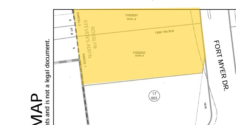 1300 N 17th St, Arlington, VA à louer - Plan cadastral – Image 2 sur 19