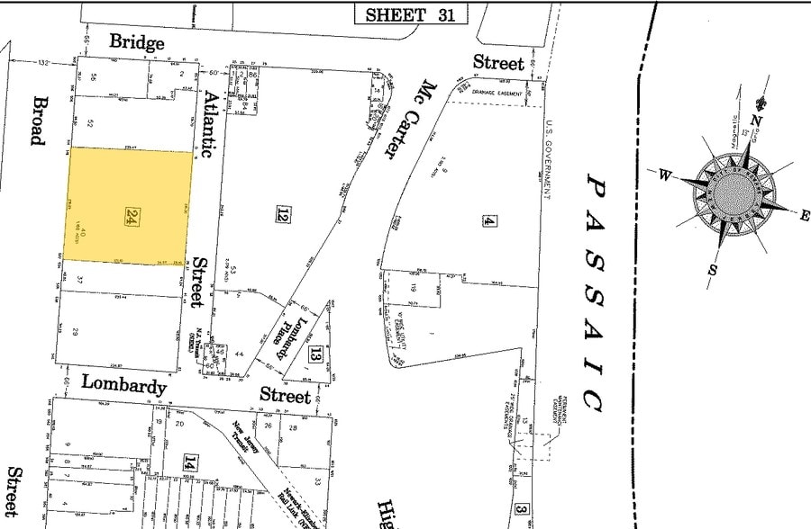 520 Broad St, Newark, NJ à louer - Plan cadastral – Image 2 sur 27