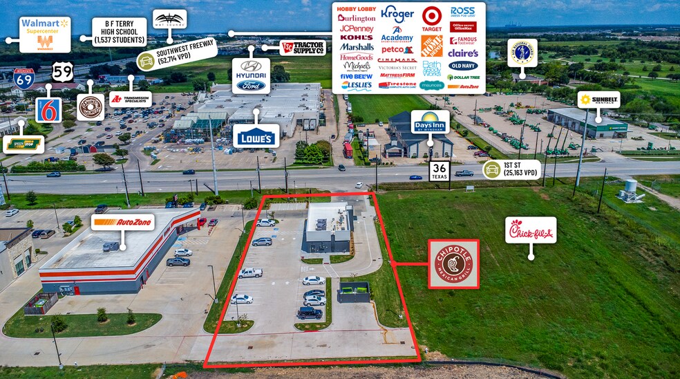 3536 SH 36 S, Rosenberg, TX à vendre - Photo de l’immeuble – Image 3 sur 7