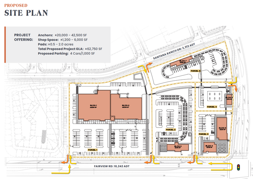 Parcel 1 Fairview Rd, Hollister, CA à louer - Plan de site – Image 2 sur 2