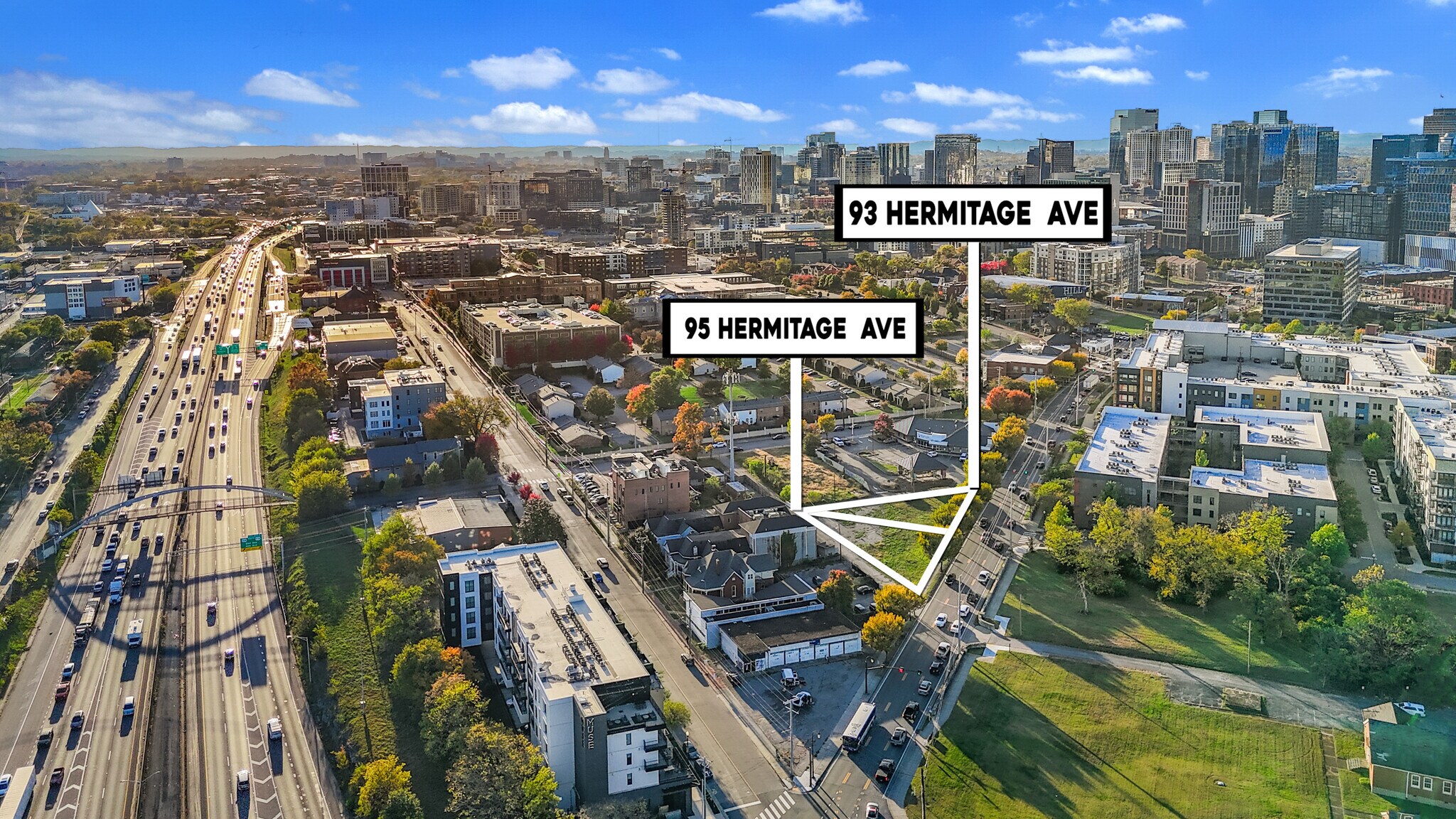 93-95 Hermitage Ave, Nashville, TN à louer Aérien– Image 1 sur 15