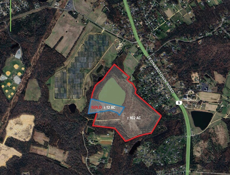 13025 Tommy Middleton Ln, Waldorf, MD à vendre - Aérien – Image 1 sur 3